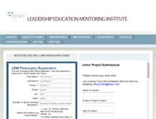 Tablet Screenshot of lemimentortraining.com